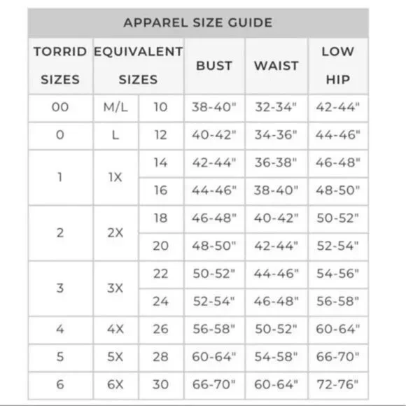 Torrid Shirt 0 Large - Picture 6 of 6